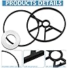 Koatukys SPX0714T Spider Gasket And SPX0714L Cover O-Ring Replacement For Hayward SP714T SPX0714CA Diverter Valve And Vari-Flo XL 1.5 Inch Multiport Valve