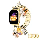 Cinturino di lusso per Apple Watch da donna, cinturino regolabile in metallo con elegante decorazione, compatibile con iWatch per Apple Watch da 38 mm, 40 mm, 41 mm, 42 mm, 44 mm, 45 mm, 46 mm, 49 mm
