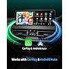 OTTOCAST Mini 3.0 Black 2-in-1 Wireless CarPlay & Android Auto Adapter Plug & Play for iPhone/Android, Dual-Phone Memory, Dual-Band WiFi (2.4/5GHz), Auto-Reconnect