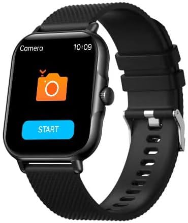 zaisia Smartwatch Uomo Donna, 1,85” Orologio Fitness con Sonno Cardiofrequenzimetro, Smart Watch con Funzione di Notifica dei Messaggi e Chiamata, IP68 Impermeabile Tracker Fitness per Android iOS