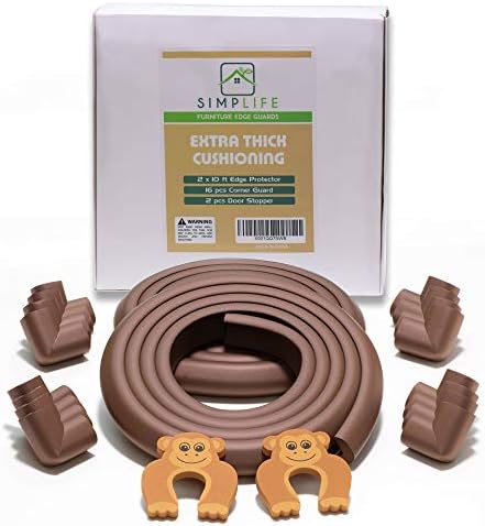 Baby Proofing Safety Edge 16 Corner Guards Protector Furniture Padding Simplife