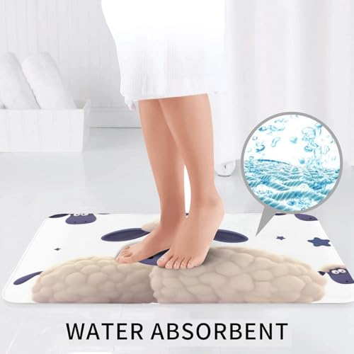 Tapis de salle de bain microfibre absorbante de qualité supérieure - 7