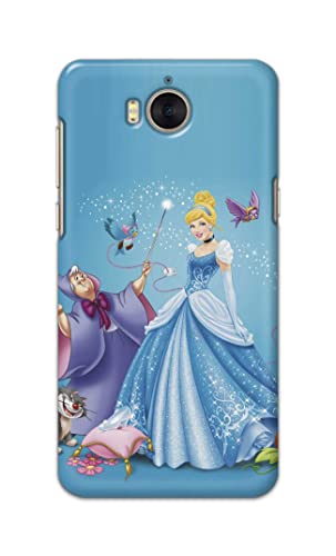 Image of Famous Cartoon Lady Character Hard Back Case Cover for Huawei Y5 (2017) / Huawei Y6 (2017) / Nova Young, MYA-L03 /L23, L02 /L22 Back Cover -(J5) VNS2224