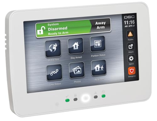 DSC HS2TCHP - 7 Inch Touchscreen Alarm Keypad with Prox Support