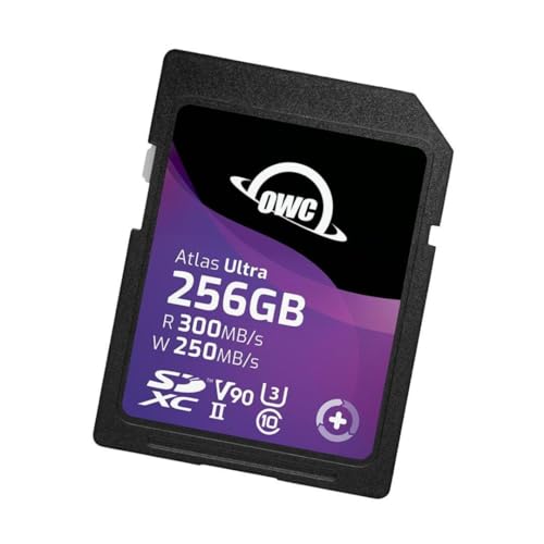 Image of OWC Atlas Ultra 256GB SDXC UHS-II V90 Media Card