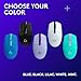 Logitech G305 LIGHTSPEED Wireless Gaming Mouse, Hero 12K Sensor, 12,000 DPI, Lightweight, 6 Programmable Buttons, 250h Battery Life, On-Board Memory, PC/Mac - Blue