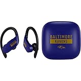 Skinit Decal Audio Skin Compatible with PowerBeats Pro - Officially Licensed NFL Baltimore Ravens...