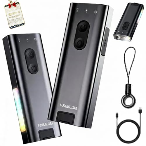 Image of K3 UltraMulti EDC Keychain Tool, Mini Keychain Flashlight 800 Lumens with Diffuser Clip, Multipurpose Pocket Light Hat Lamp Camp Lantern for Everyday Dog Walking Hiking Camping