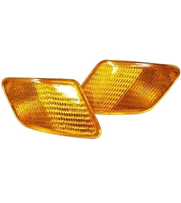  KIT COPPIA TRASPARENTE PLASTICA PLASTICHE GEMMA GEMME VETRINO VETRINI FRECCIA FRECCE INDICATORE DI DIREZIONE ANTERIORE PER PIAGGIO APE 50.