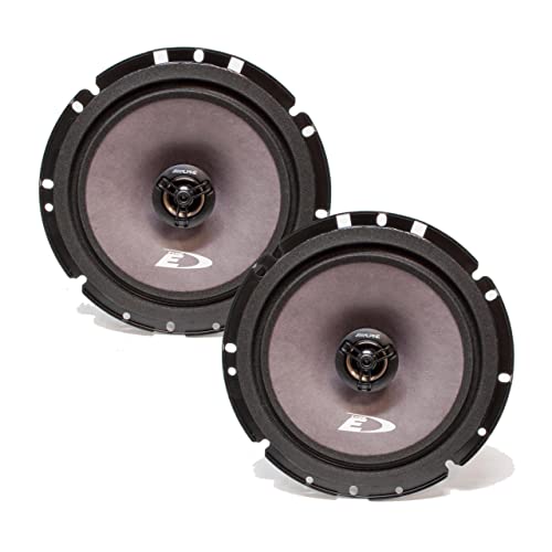 Alpine Ute-73Bt Digital Media Receiver+Alpine Pair Sxe-1726S 6.5" 2-Way Car Audio Coaxial Speakers +Free Mobile Bracket, Tweeter Tw600, Electrical Tape Bt1700 #TOP5