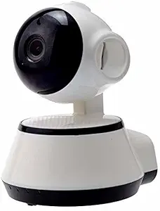 Ervmtech WiFi IR IP Camera Support ONVIF Two Way Talk Night Vision Security Camera Supports 64 GB (WiFi Robot Camera)