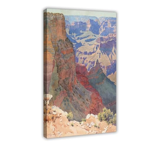 Impression sur toile Grand Canyon décoration murale de maison tableau Gunnar Widforss 50x76
