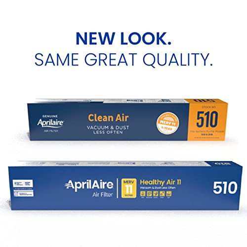 Aprilaire Replacement Filter for Aprilaire Whole House Air Purifier Models: 1510, 2516 Single Pack (1) 510 A1 1