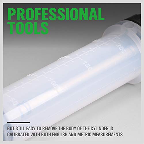 SWANLAKE 200cc Fluid Extractor, Extraction&Fill Pump,Fluid Syringe Pump Manual Suction Vacuum Fuel Car Transfer - Image 7