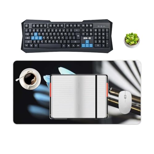 Tapis de souris de jeu grand modèle fini les glissements de clavier