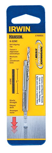 Hanson 1765531 Pts Drill Plus Tap Combo 6-32