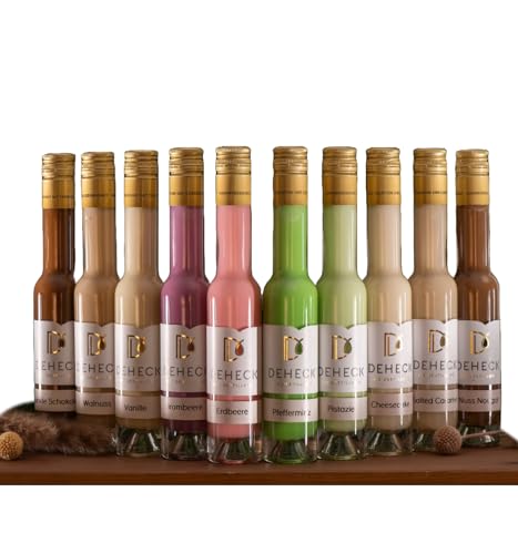 Deheck Probierpaket I 15% - 40% I Leckerer Likör & Spirituosen zum Probieren aus DLG Gold...
