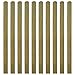 vidaXL 10x Vallas de Estacas Jardín Madera Pino Impregnada 140 cm Cerca...