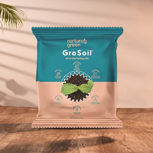 Image of Nurturing Green GroSoil - All in One Potting Mix (Set of 10, Makes 5kg)