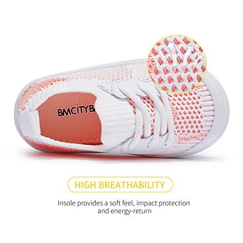 Image of BMCiTYBM Baby Sneakers Girls Boys Lightweight Breathable Mesh First Walkers Shoes 6-24 Months