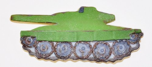 R&M International Military Vehicle Cookie Cutters, Truck, Jet, Tank, Aircraft Carrier, 4-Piece Set #TOP4