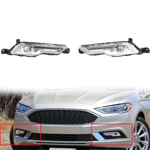 Phare travail LED et feux anti-brouillard auto pour Fusion 2017 2018 - 2