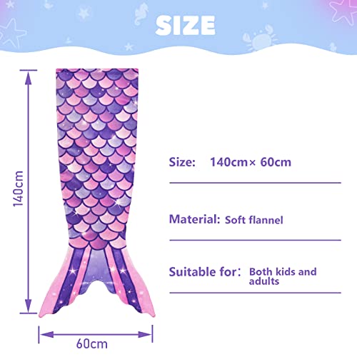WERNNSAI Mermaid Tail Blanket - Image 4