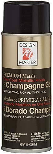 Design Master 242 Champagne Gold Premium Metal Spray Finish