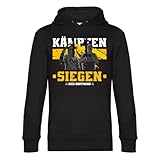 Farbe: SCHWARZ KNOW-MORE-STYLEZ Hooded 0231 Dortmund Kämpfen und Siegen (DE/NL/SE/PL, Alphanumerisch, L, Regular, Regular, Schwarz)