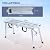 Work Platform Adjustable Height Steel Portable Scaffolding Platform 380 LBS Load Capacity 38''X12 Folding Step Ladder Drywall Painting Stool (38inch)