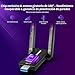 Imagen de COMFAST AX5400M Adaptador WiFi USB para PC