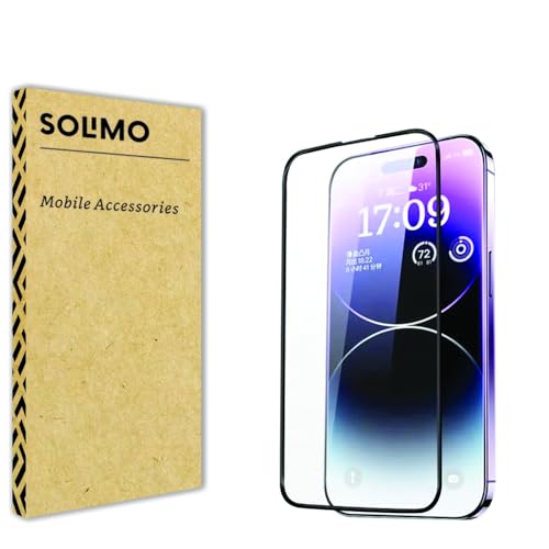 Amazon Brand - Solimo Tempered Glass Screen Protector for iPhone 15 Pro Max with Edge-to-Edge Coverage | Easy Installation Kit (6.7 inches) (B0D8761B6B) Amazon Price History, Amazon Price Tracker