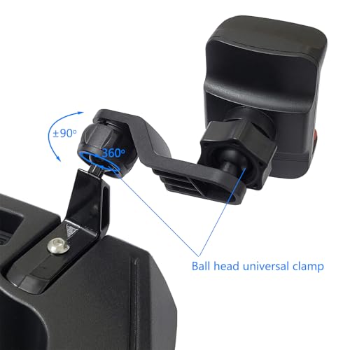 Young Wolf Auto Multi-Mount Handyhalterung Armaturenbrett Aufbewahrung Mount Set mit Verlängerungsarm Metallstange Kompatibel mit Jeep Wrangler 2011-2017 JK JKU