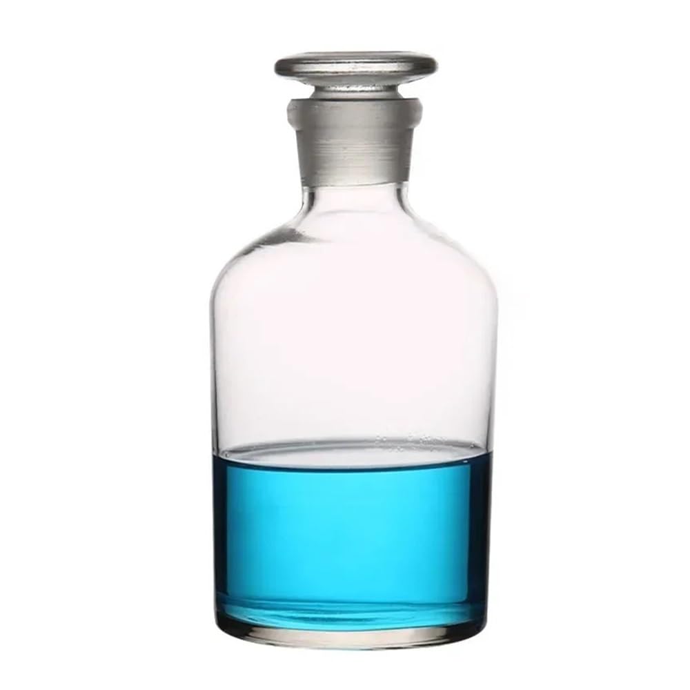 1 stücke Glas Enghalsflasche Labor Transparent Große Mundflasche(2500ml)