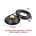 UAYESOK 4.3inch NMO Magnetic Mount,14KG Suction Mobile Radio Antenna Base W/5M RG58 Coaxial Cable PL-259 Plug for Vehicle Truck NMO CB/HF/VHF/UHF Antenna
