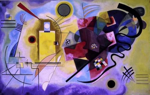 Peintures sur toile Kandinsky, le cadeau idéal pour passionnés d'art abstrait