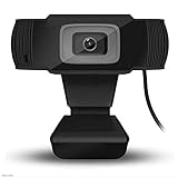  Webcam Ultra HD 480P USB 2.0 PC Webcam Light Correction Noise-Reducing Mic Laptop Desktop Calling Recording Live Streaming Video Conferencing Online Work