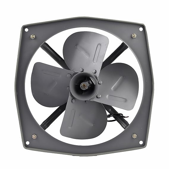 Embassy Exhaust Fan 9 inch Trans Air DBB 230mm 2350 RPM ! Power 50w For Bathroom, Kitchen, Office | 2 Year Warranty | Copper Winding | Double ball bearing | Cut Out size: 9×9 square inches