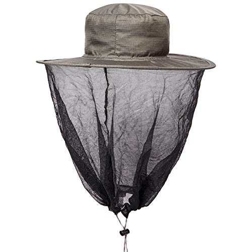 Lifesystems Pop-Up Mosquito, insect and Midge Protection Head Net Hat for Outdoors, Camping, Fishing...