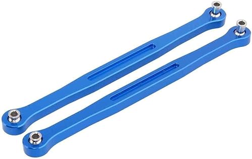 Miniatura 2 de RC 7748 Actualización de enlaces de alumbre (barra de dirección) para camión TRAXS X-maX - (Color Plata)