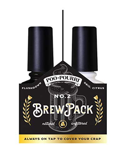 Image of Poo-Pourri Before-You-go Toilet Spray Bundle, 2 Fl Oz Original Citrus And 2 Fl Oz Flush Down Scent (2 Count)