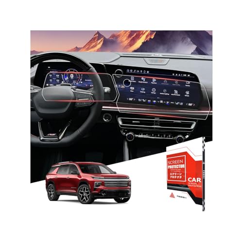 Protecteur d'écran brillant Chevrolet Traverse High Country verre haute technologie 2024-2026