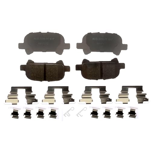 Kit ACDelco 14D828CHF1 Brake Pad anti-bruit et réduction de poussière céramique