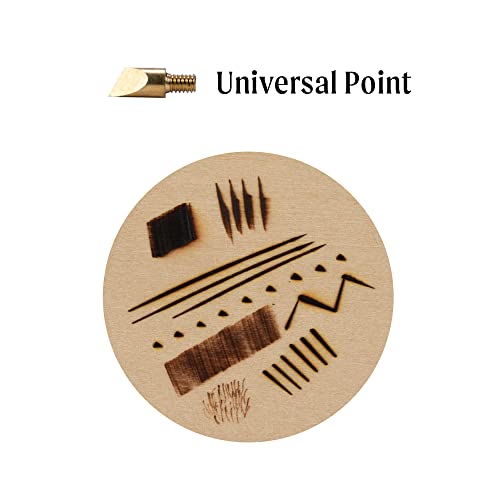 Walnut Hollow Creative Versa Tool With Variable Temperature Control For Woodburning, 11 Points (Tips), Original Version, Basic Pack #TOP3