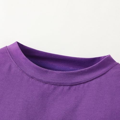 Image of Magic Park 6M-14Y Baby Short Long Sleeve Tee Tops Toddler T-Shirt Kids Solid Color Shirts Boys Girls Casual Blouse