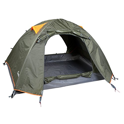yodo Upgraded 3-Season 2 Person Waterproof Tent for Camping Backpacking,Double Layers with 2