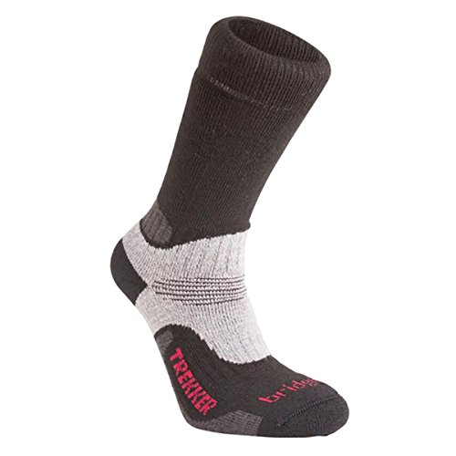 Image of Bridgedale Mens Woolfusion Trekker Sock - Black Large