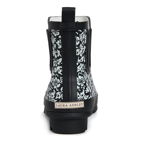 Image of Laura Ashley Women's Waterproof Mid Cut Rain Boots