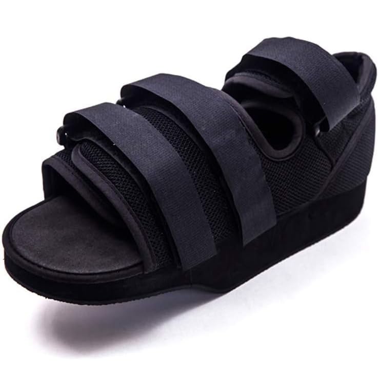 NBNBN Zapato para Caminar con Fractura de pie, Bota médica para Caminar con Punta Rota postoperatoria, para protección y recuperación después de Lesiones en el pie,S