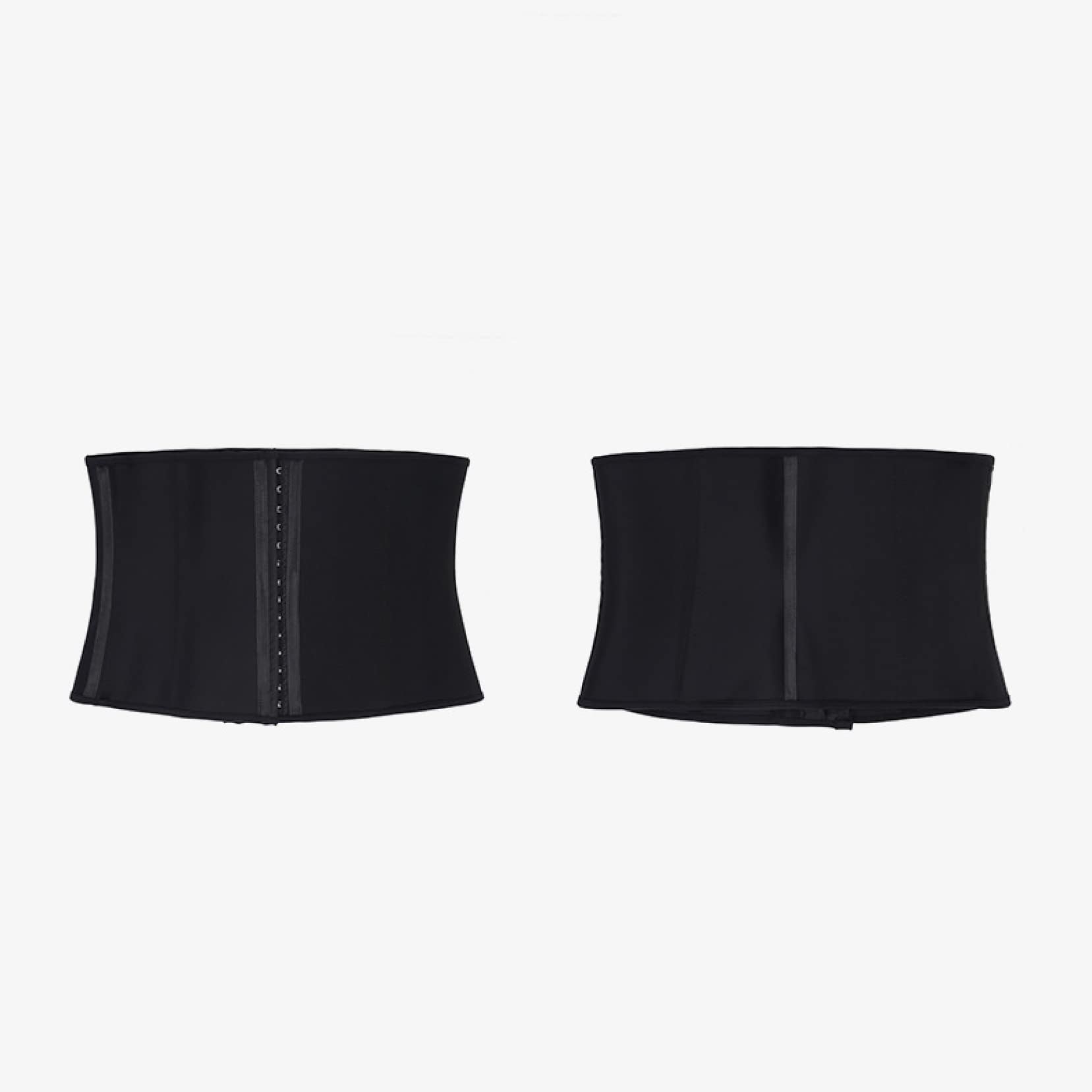 Ceinture amincissante fine pour homme - Crochets réglables - Ceinture de sudation - Respirant